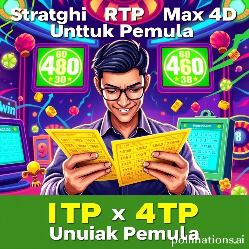 Strategi RTP Maxwin 4D Untuk Pemula